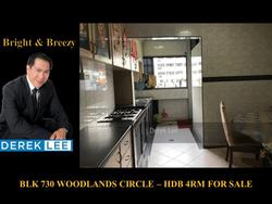 Blk 730 Woodlands Circle (Woodlands), HDB 4 Rooms #155546342